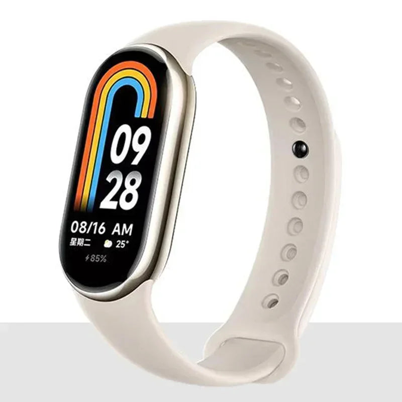⌚ Silicone Replacement Strap for Xiaomi Mi Band 8 &amp; Mi Band 8 NFC – Sport Watch Band