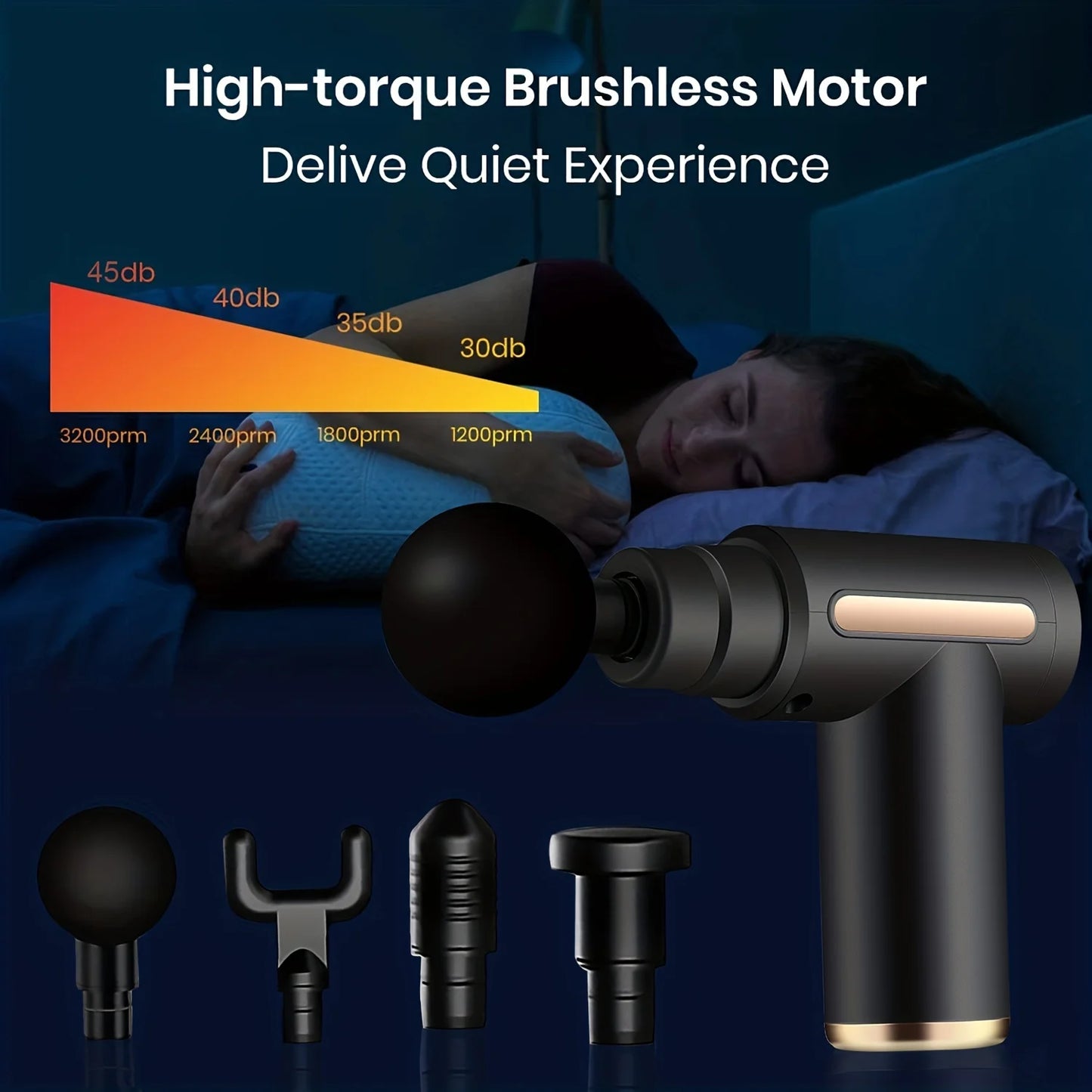 Electric Percussion Fascial Massage Gun