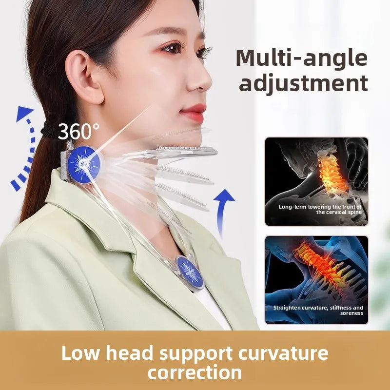 Premium Neck Alignment Brace – Smart Cervical Support for Posture Correction & Pain Relief