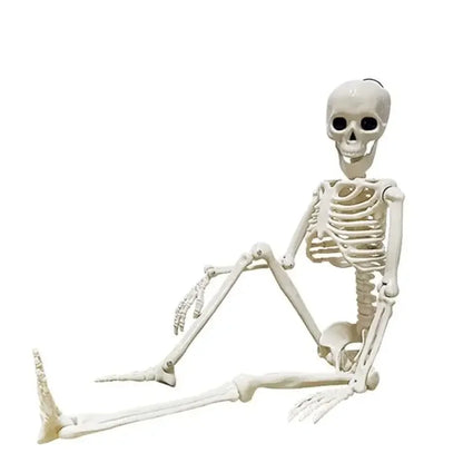 Halloween Movable Skeleton Skull & Bones – Horror Party Decor, Haunted House Prop & Halloween Ornament