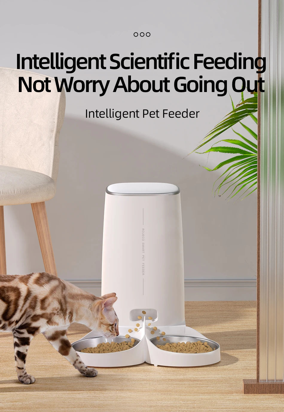 WiFi Smart Automatic Pet Feeder