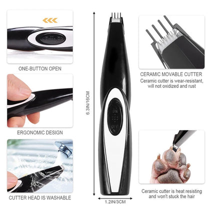 Rechargeable Pet Grooming Clipper Kit