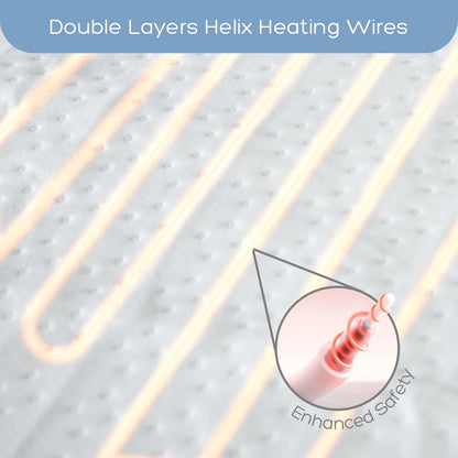 Heated Electric Flannel Blanket