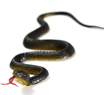 45cm Realistic Fake Rubber Snake – Scary Halloween Prank Toy & Garden Decoration