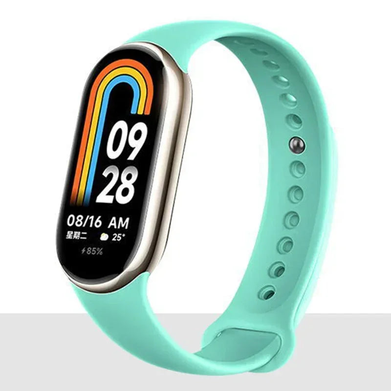 ⌚ Silicone Replacement Strap for Xiaomi Mi Band 8 &amp; Mi Band 8 NFC – Sport Watch Band