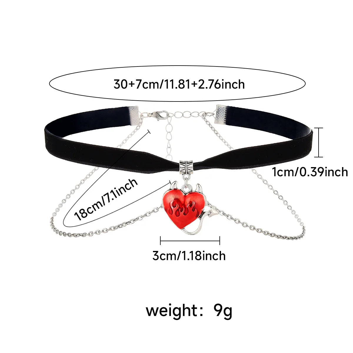 Gothic Lace Rose Choker Necklace – Neo-Gothic Women's Neck Accessory