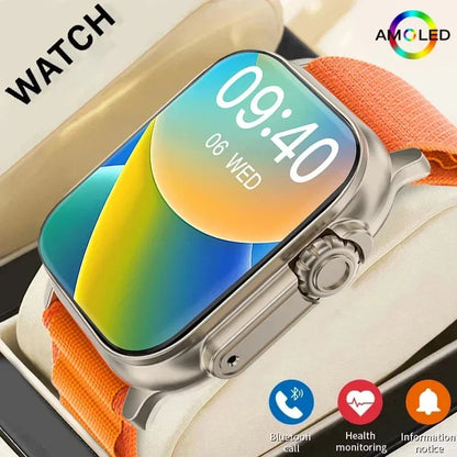 ⌚ 2.01" HD Smart Watch for Men – Bluetooth Calling, Fitness &amp; Sports Tracker