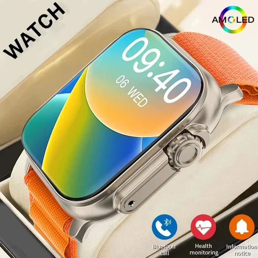 ⌚ 2.01" HD Smart Watch for Men – Bluetooth Calling, Fitness &amp; Sports Tracker