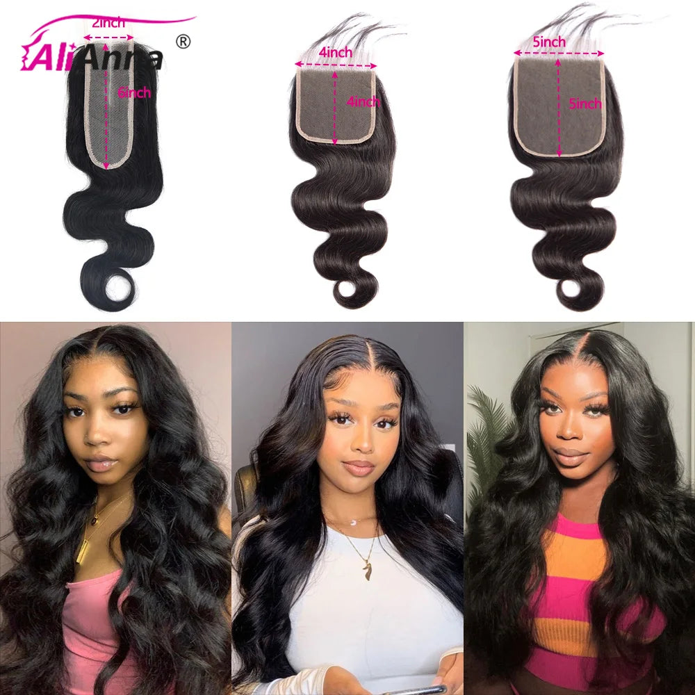 24–26 Inch Brazilian Body Wave Human Hair Bundles with HD Lace Closure – 3 Bundles + 1 Closure