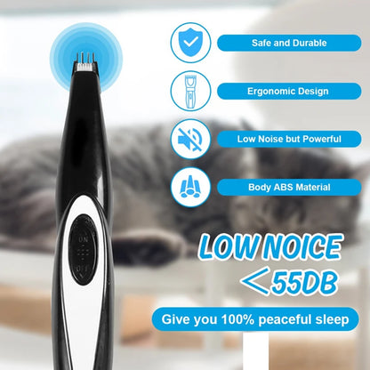 Rechargeable Pet Grooming Clipper Kit