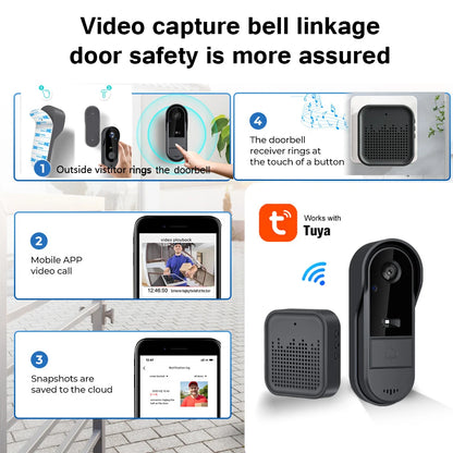Tuya WiFi Smart Doorbell Camera