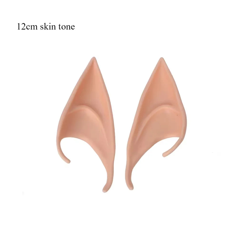 1 Pair Halloween Elf Ears – Pointed Fairy Ears for Cosplay, Masquerade & Costume Parties