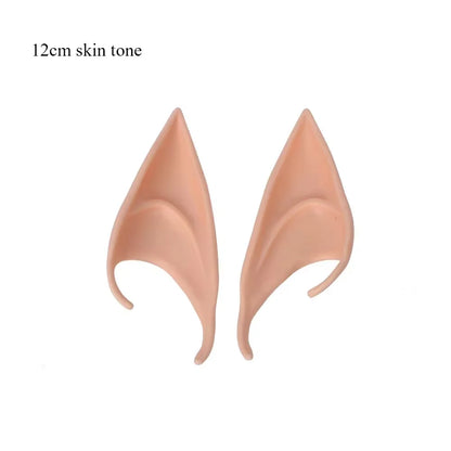 1 Pair Halloween Elf Ears – Pointed Fairy Ears for Cosplay, Masquerade & Costume Parties