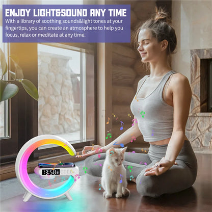 Wireless Charger Speaker G-Lamp