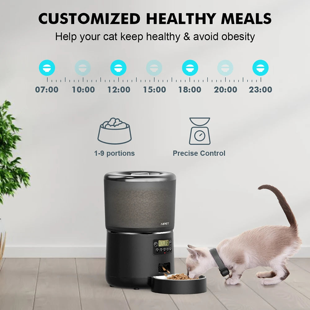 4L Automatic Smart Pet Feeder