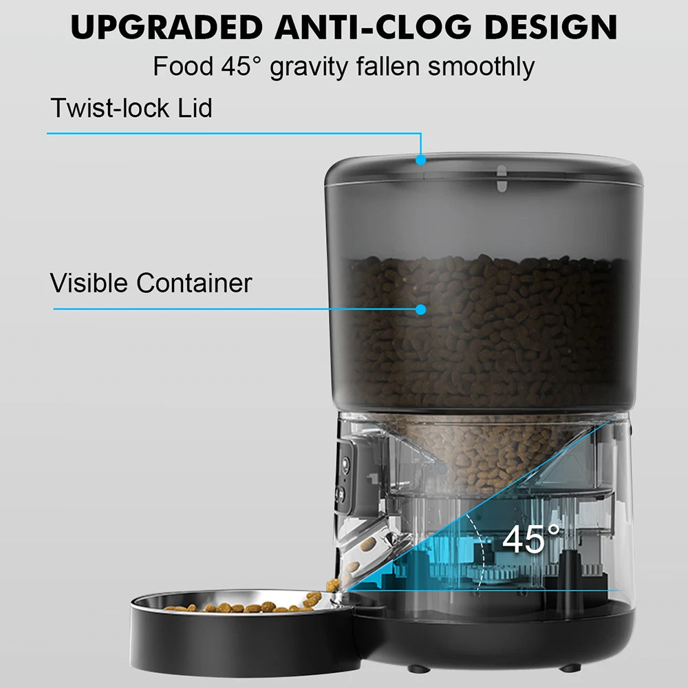 4L Automatic Smart Pet Feeder