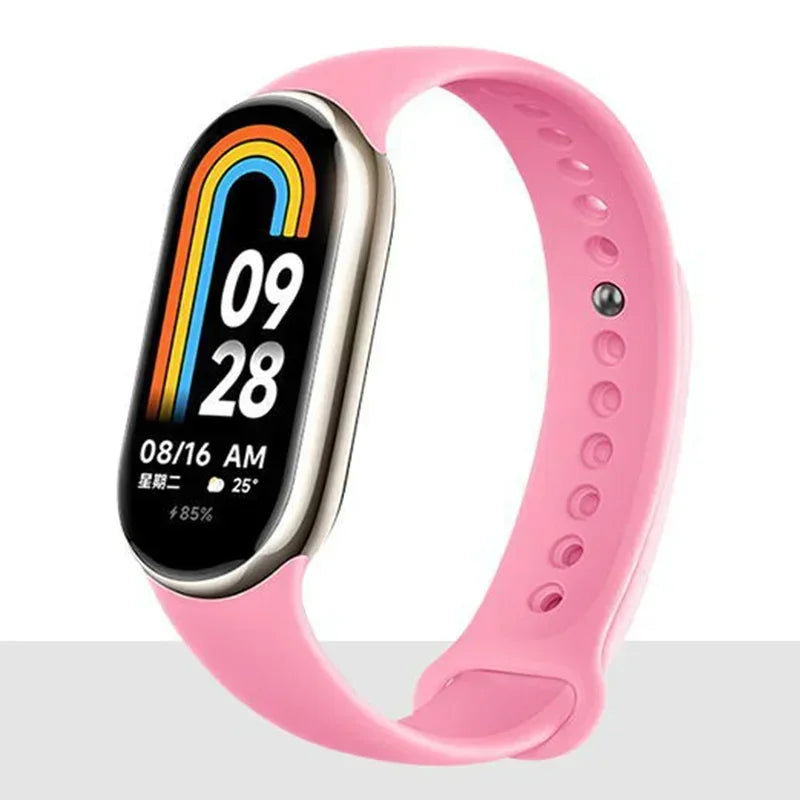 ⌚ Silicone Replacement Strap for Xiaomi Mi Band 8 &amp; Mi Band 8 NFC – Sport Watch Band