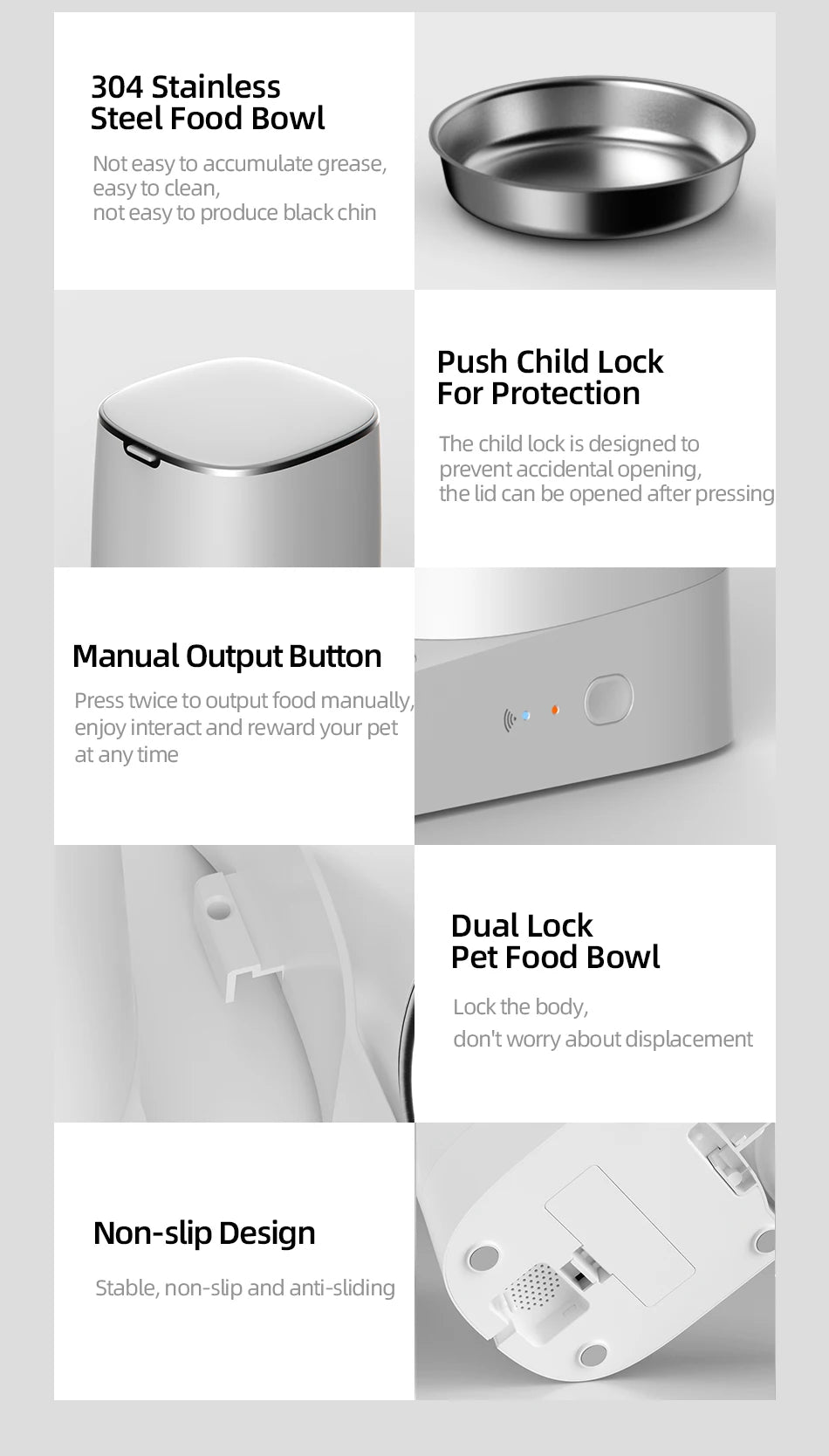 WiFi Smart Automatic Pet Feeder