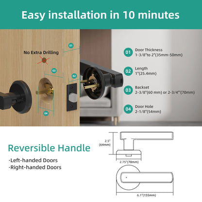 Smart Keyless Fingerprint Door Lock