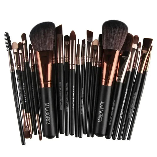 💄 Makeup Brush Set – 3, 13 & 22-Piece Professional Face & Eye Brushes