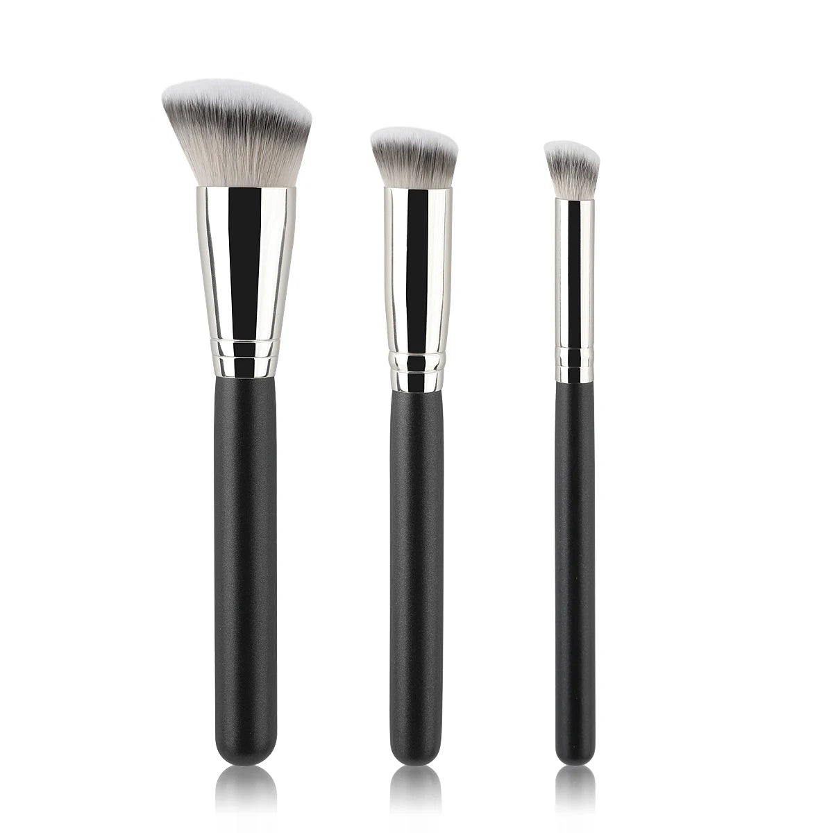 1/3 pcs Foundation Concealer Brush Premium Contour Blusher Brushes Flawless Under Eye Dense Face Makeup Brush For Blending