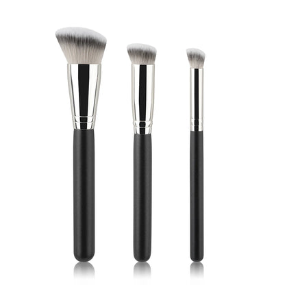 1/3 pcs Foundation Concealer Brush Premium Contour Blusher Brushes Flawless Under Eye Dense Face Makeup Brush For Blending