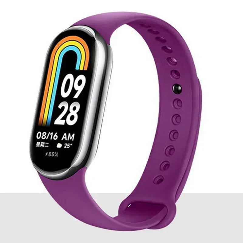 ⌚ Silicone Replacement Strap for Xiaomi Mi Band 8 &amp; Mi Band 8 NFC – Sport Watch Band