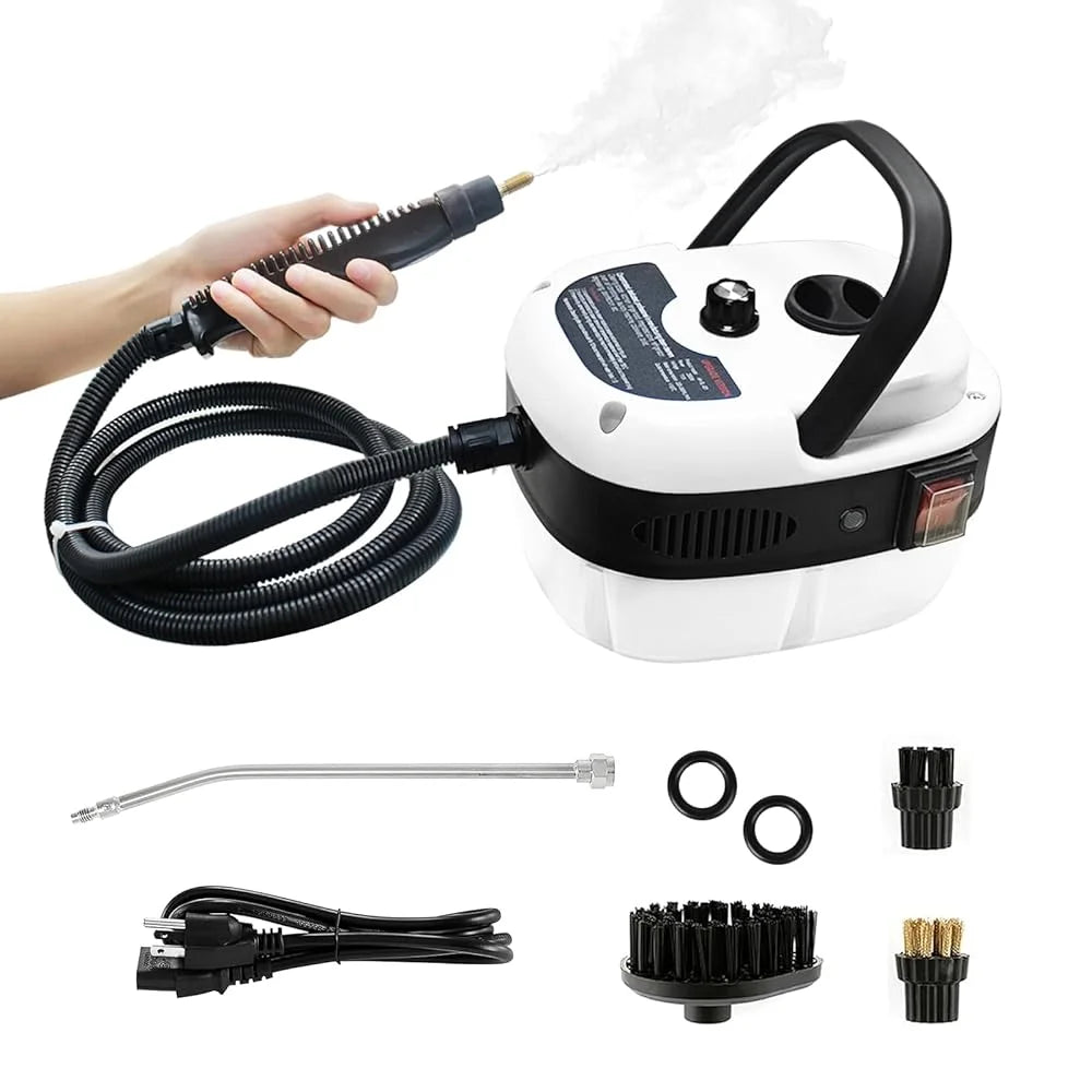 🧼 2500W Handheld Steam Cleaner – 105°C High-Temperature Steam, 3 Bar Pressure & 1200ml Tank