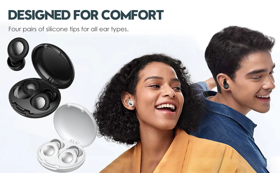 Comfortable Silicone Sleep Earplugs