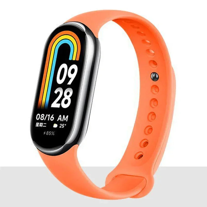 ⌚ Silicone Replacement Strap for Xiaomi Mi Band 8 &amp; Mi Band 8 NFC – Sport Watch Band