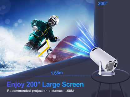 HY300 Pro Wireless Projector