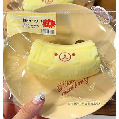 Banana Bear Butter Sensory Toy 🧸🍌