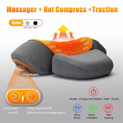Electric Cervical Neck Massager Pillow
