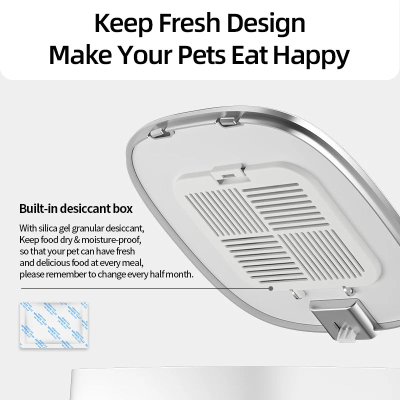 WiFi Smart Automatic Pet Feeder