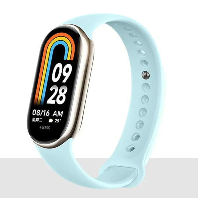 ⌚ Silicone Replacement Strap for Xiaomi Mi Band 8 &amp; Mi Band 8 NFC – Sport Watch Band
