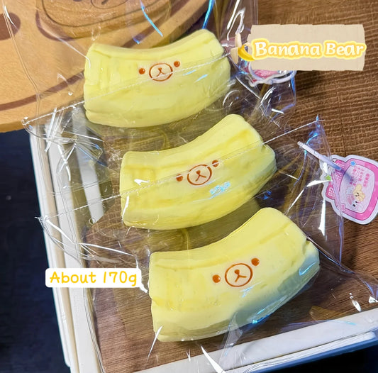 Banana Bear Butter Sensory Toy 🧸🍌