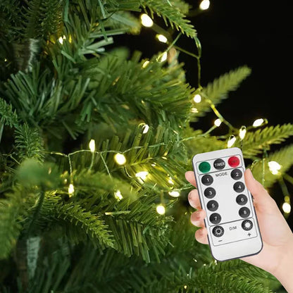 LED Firecracker String Lights with Remote Control – IP65 Waterproof Christmas & Halloween Decorative Lights