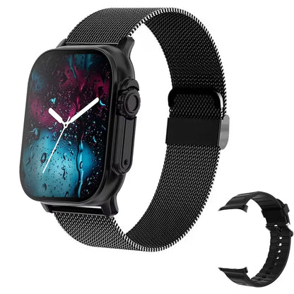 ⌚ 2.01" HD Smart Watch for Men – Bluetooth Calling, Fitness &amp; Sports Tracker