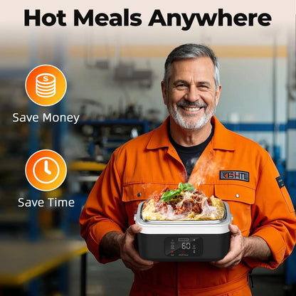 Rechargeable Electric Heated Lunch Box