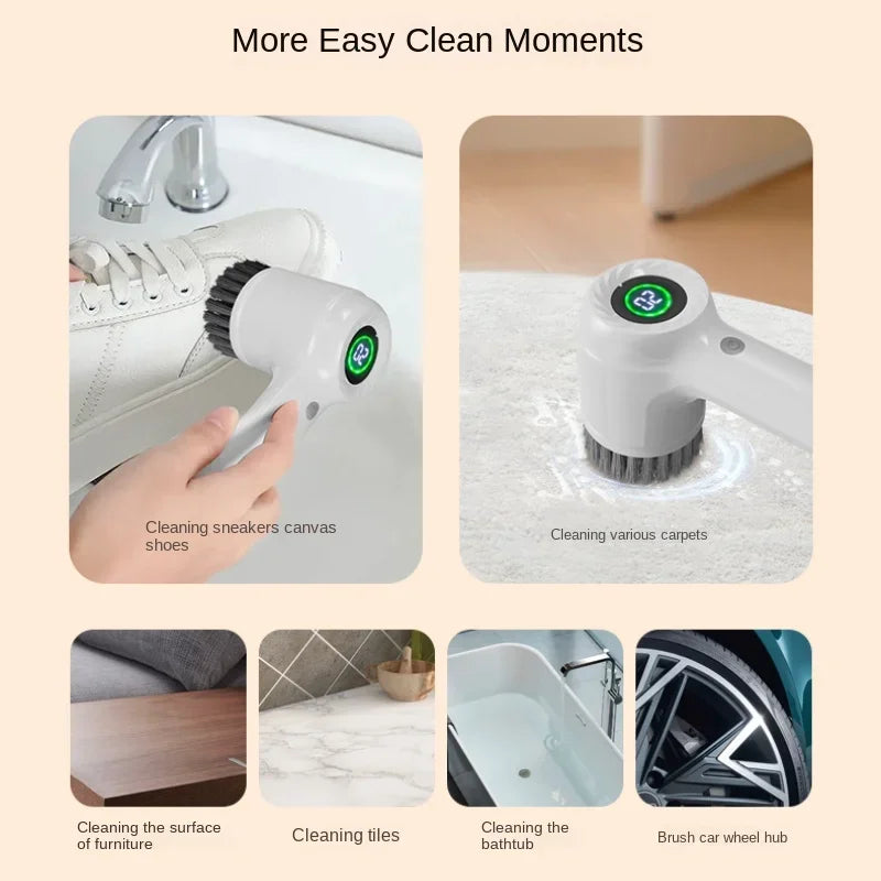 5-in-1 Electric Cleaning Brush