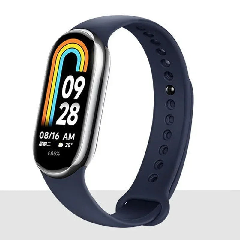 ⌚ Silicone Replacement Strap for Xiaomi Mi Band 8 &amp; Mi Band 8 NFC – Sport Watch Band