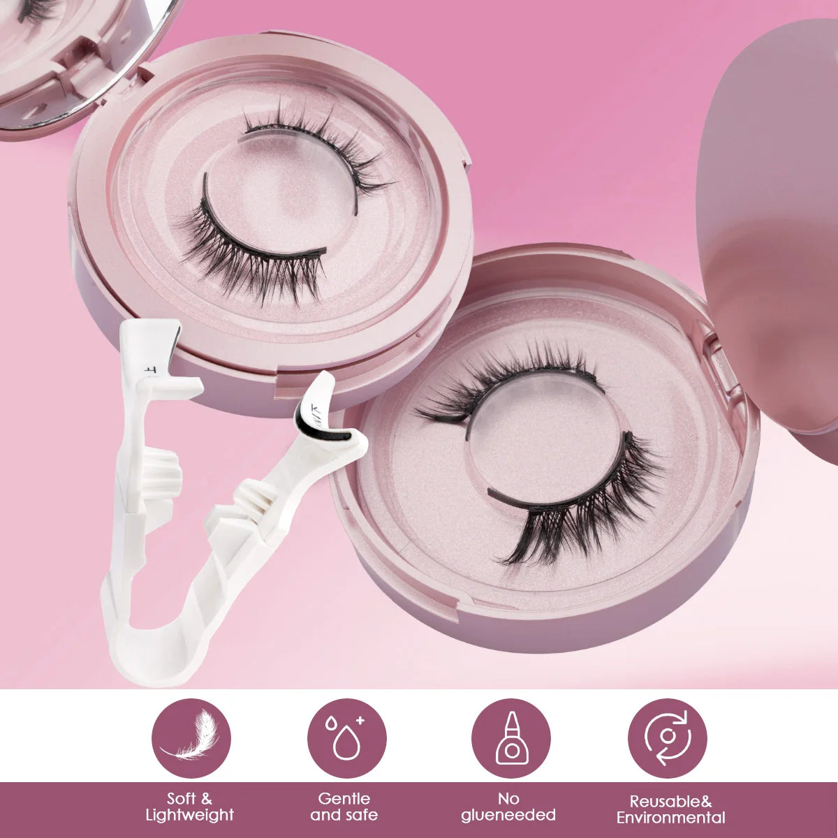 Magnetic Reusable False Eyelash Set