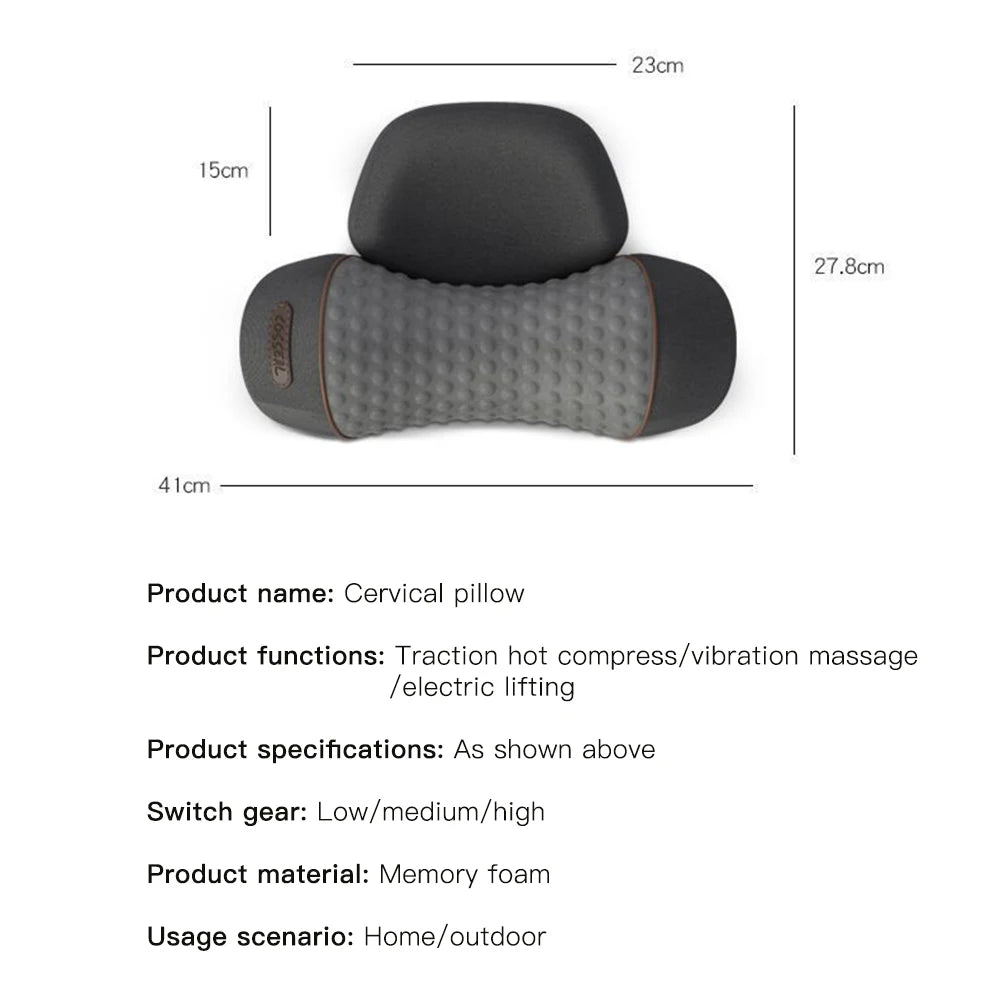 Electric Cervical Neck Massager Pillow