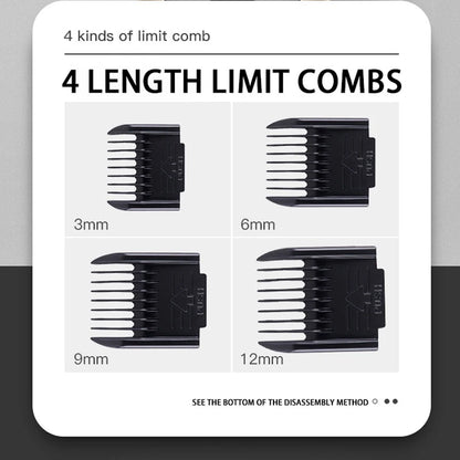 Rechargeable Pet Grooming Clipper Kit
