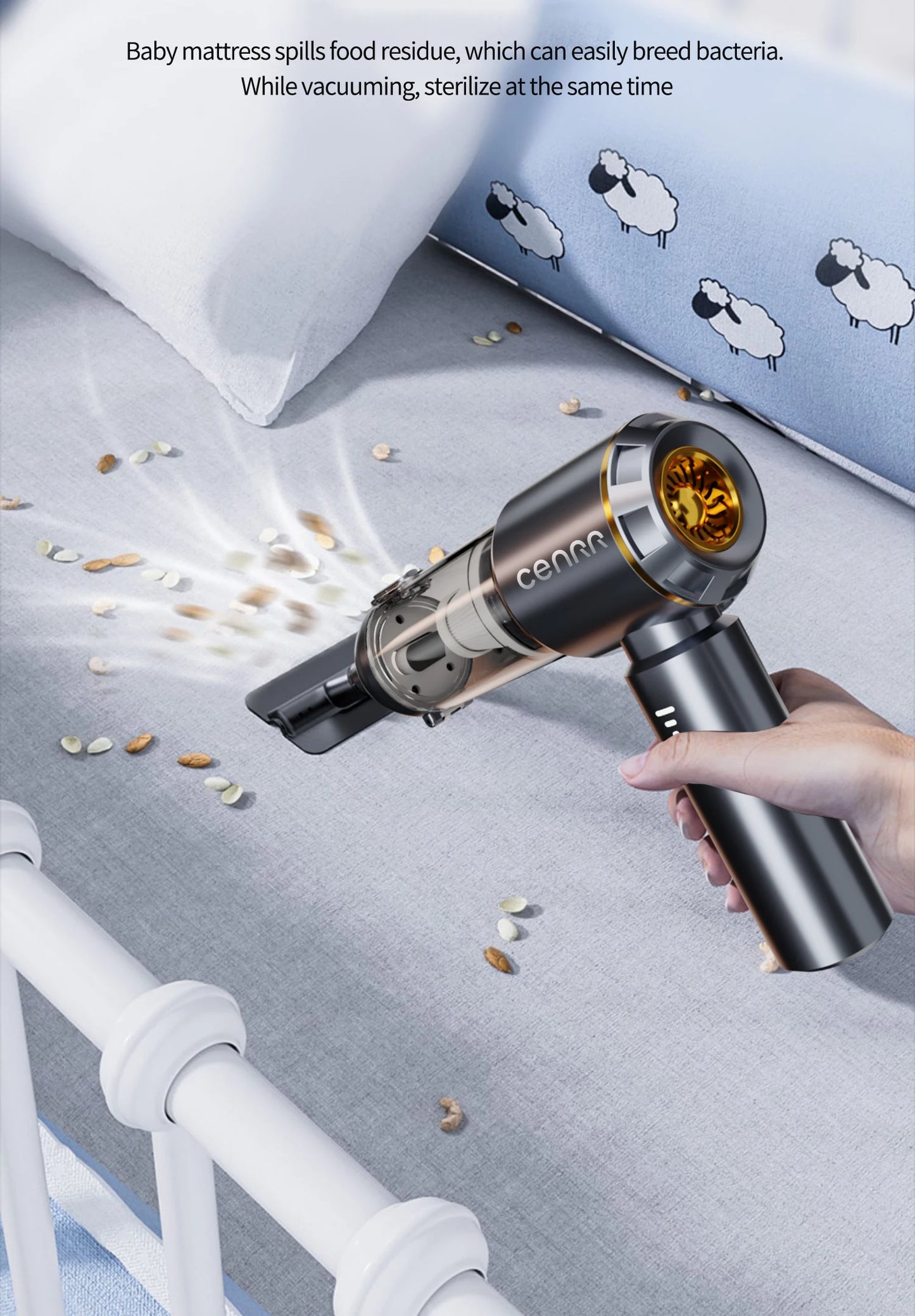 Wireless Portable Car Vacuum Cleaner
