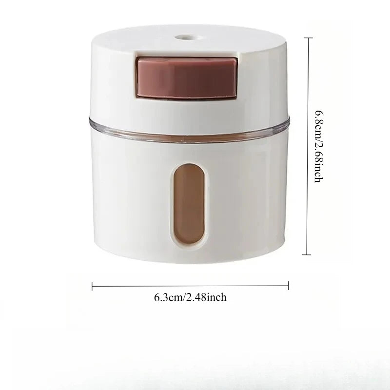 Wall-Mounted Spice Storage Set
