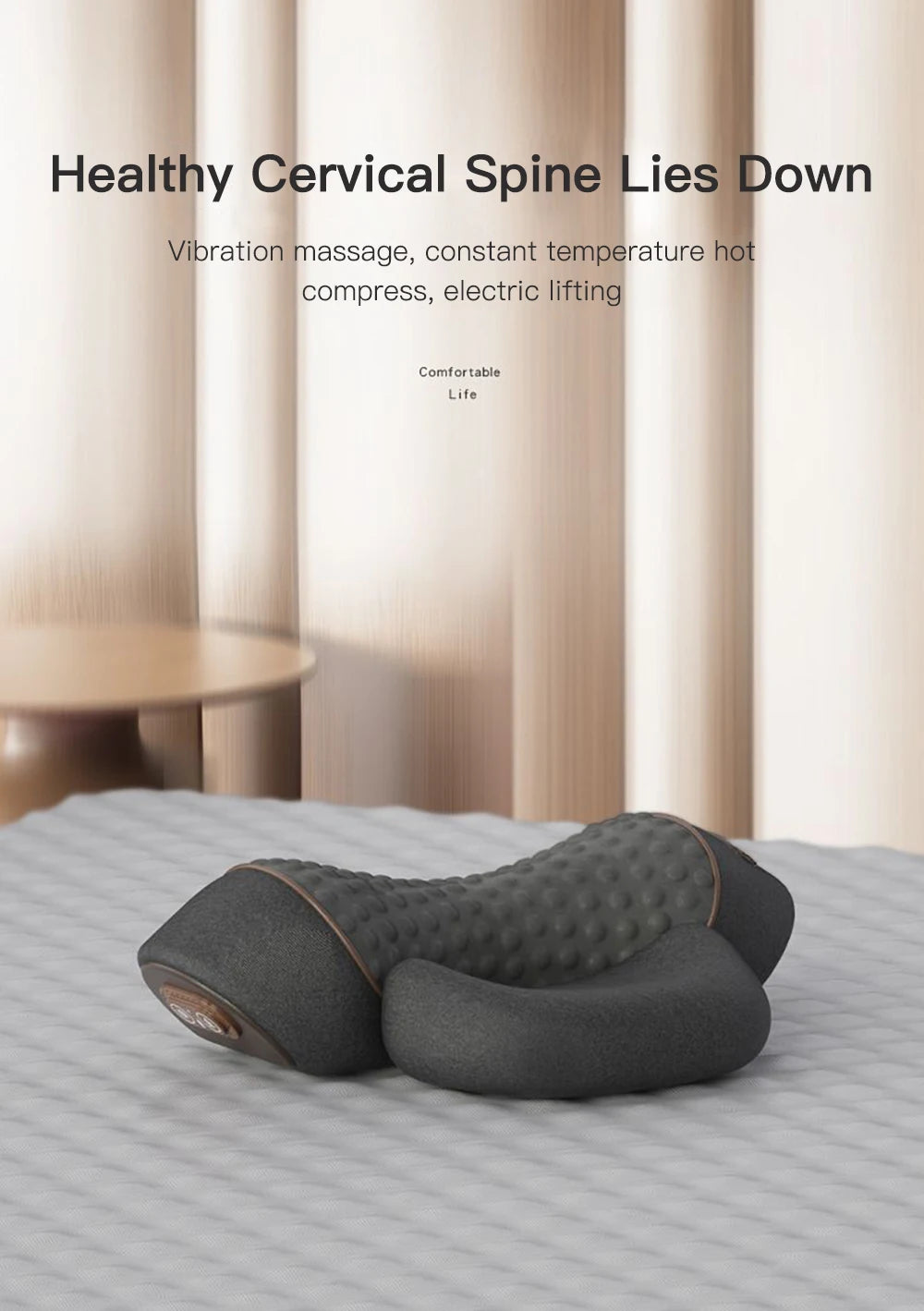 Electric Cervical Neck Massager Pillow