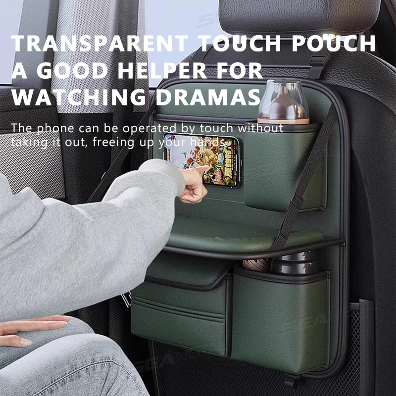 Car Backseat Storage Organizer