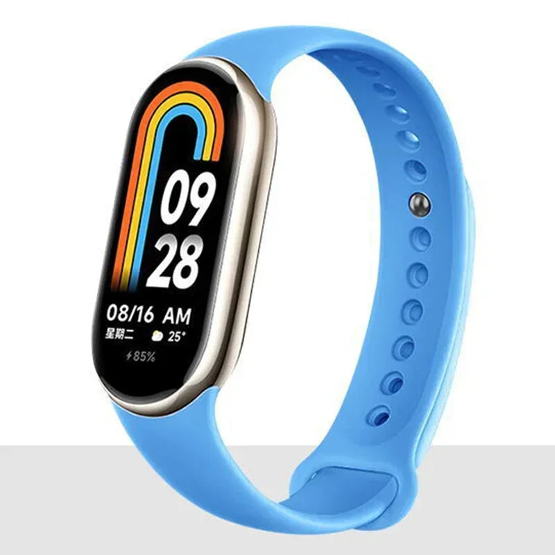 ⌚ Silicone Replacement Strap for Xiaomi Mi Band 8 &amp; Mi Band 8 NFC – Sport Watch Band