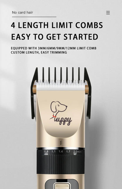 Rechargeable Pet Grooming Clipper Kit